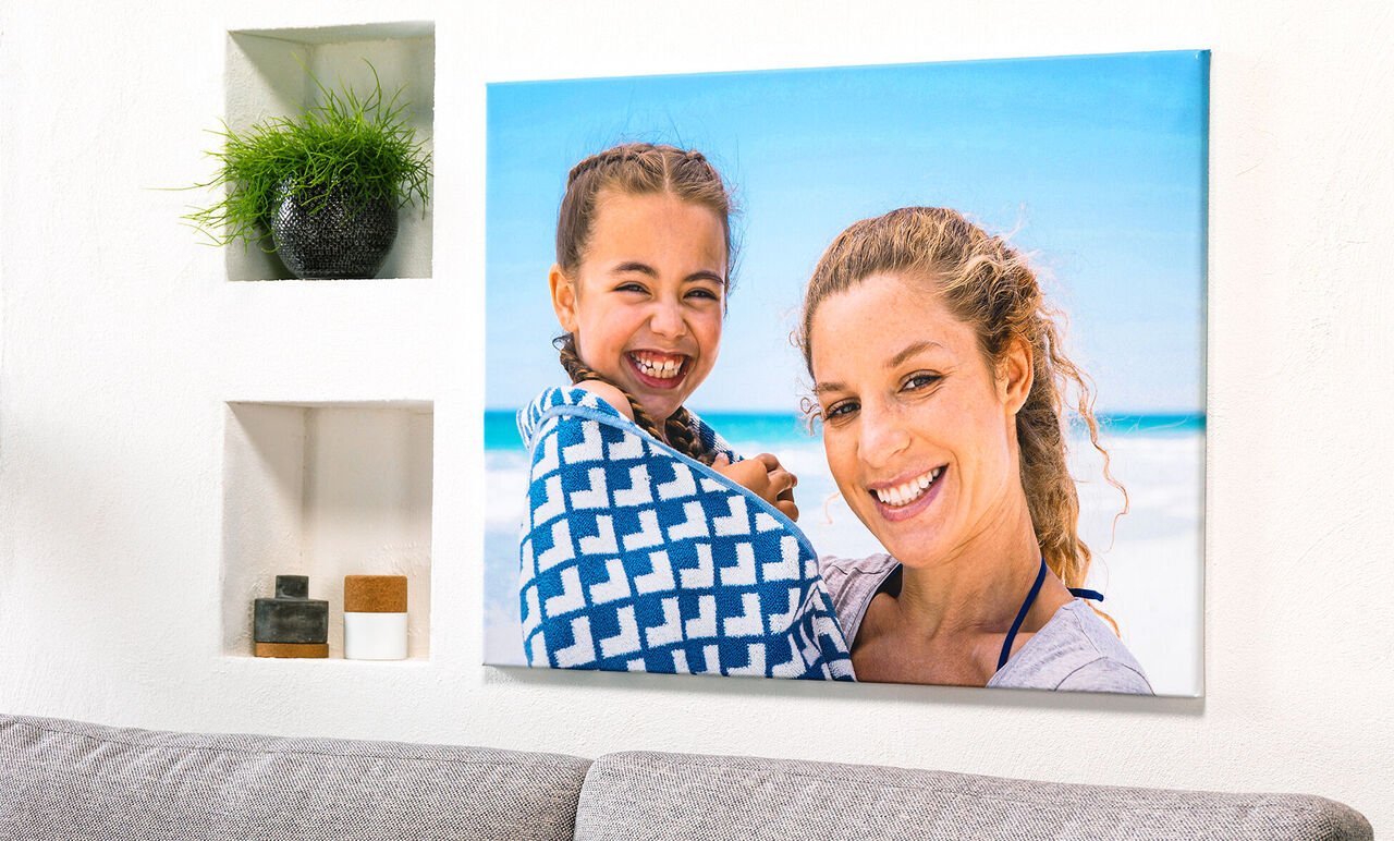 Foto op canvas bestellen bedrukken met eigen foto