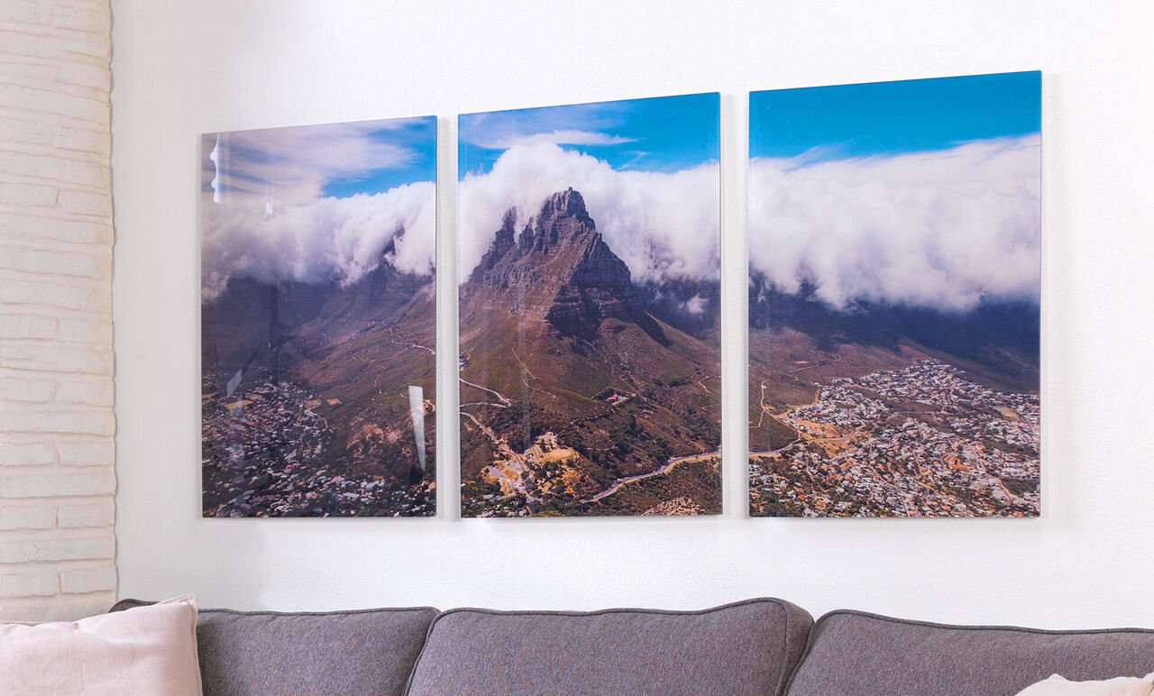Drieluik of meerluik foto's bedrukken met eigen foto