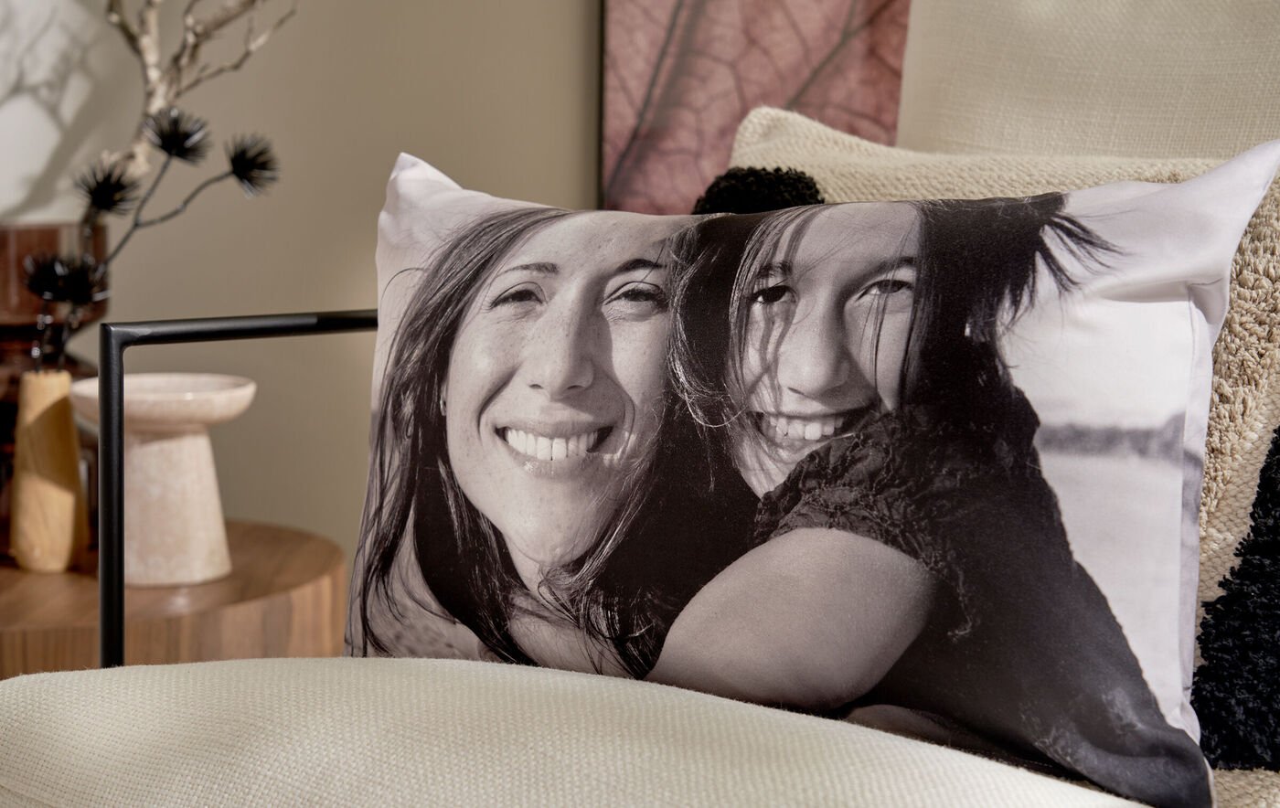Slaapkamer inspiratie bedrukken met eigen foto